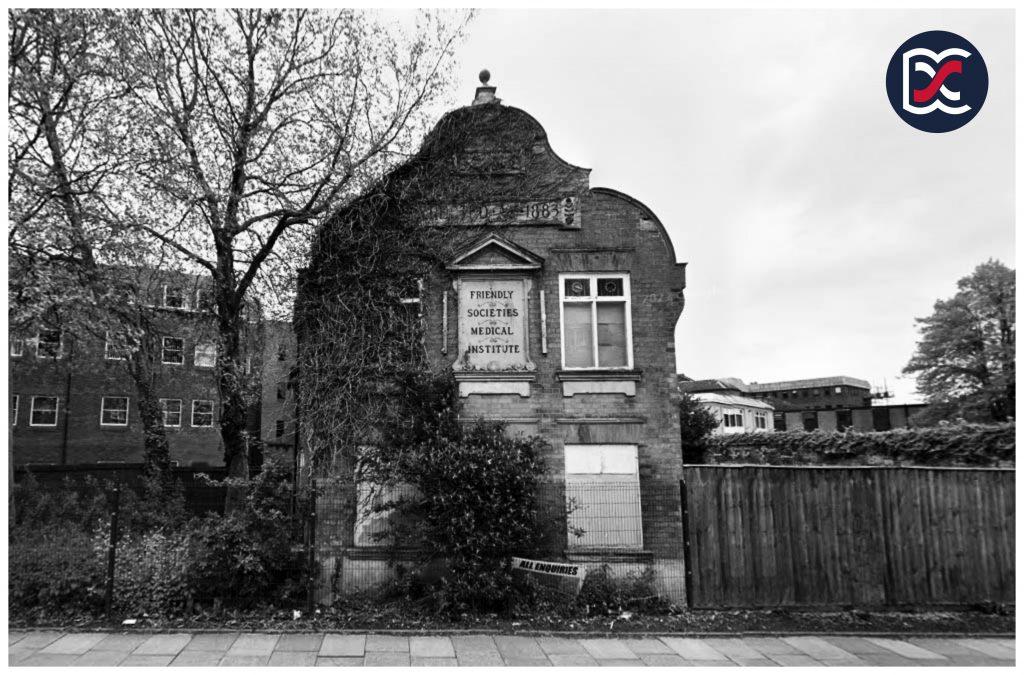 FriendlySocietiesMedicalInstitute BlackandWhiteImage