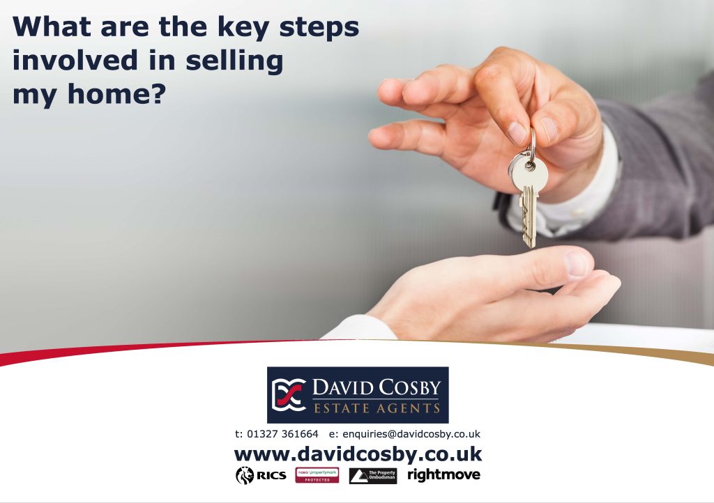 What are the key steps involved in selling my home?