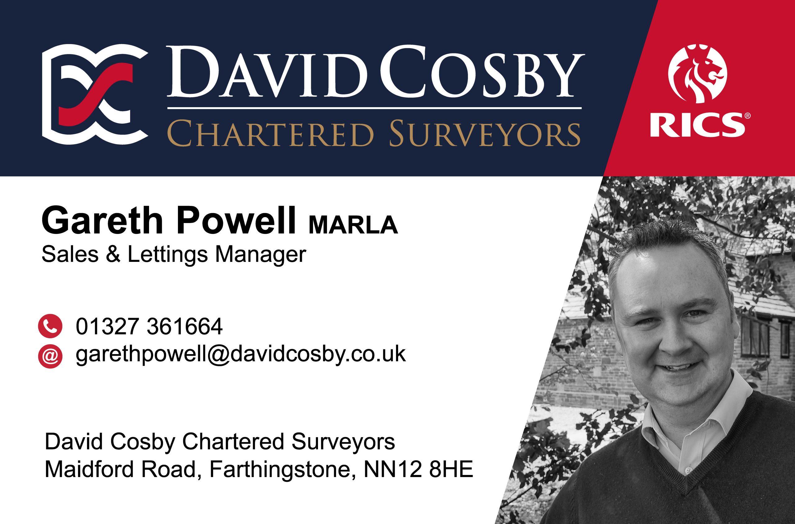 Gareth Powell David Cosby Estate Agents