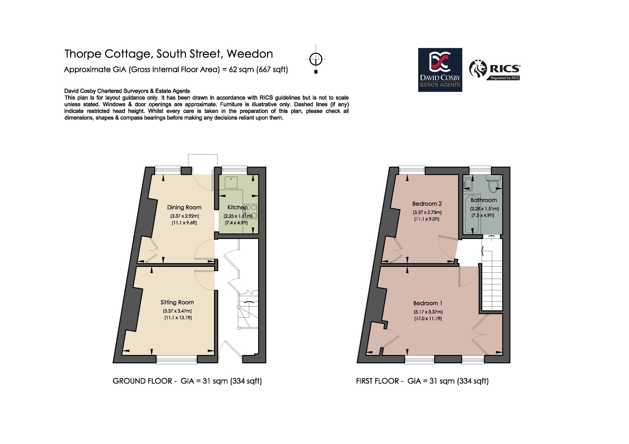 Thorpe Cottage, Weedon David Cosby Estate Agents